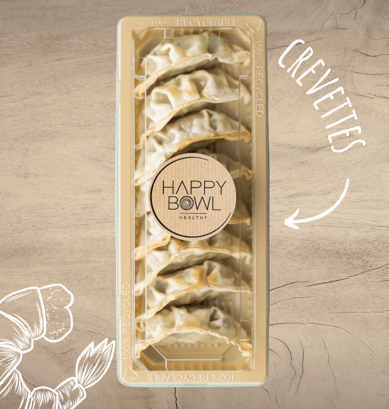 Garnelen-Gyoza